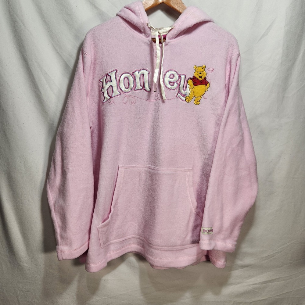 The Wonderful World Of Disney Honey Winnie The Pooh Hoodie Size 2XL Pink